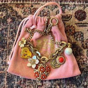 Vintage JUICY COUTURE Flower Necklace